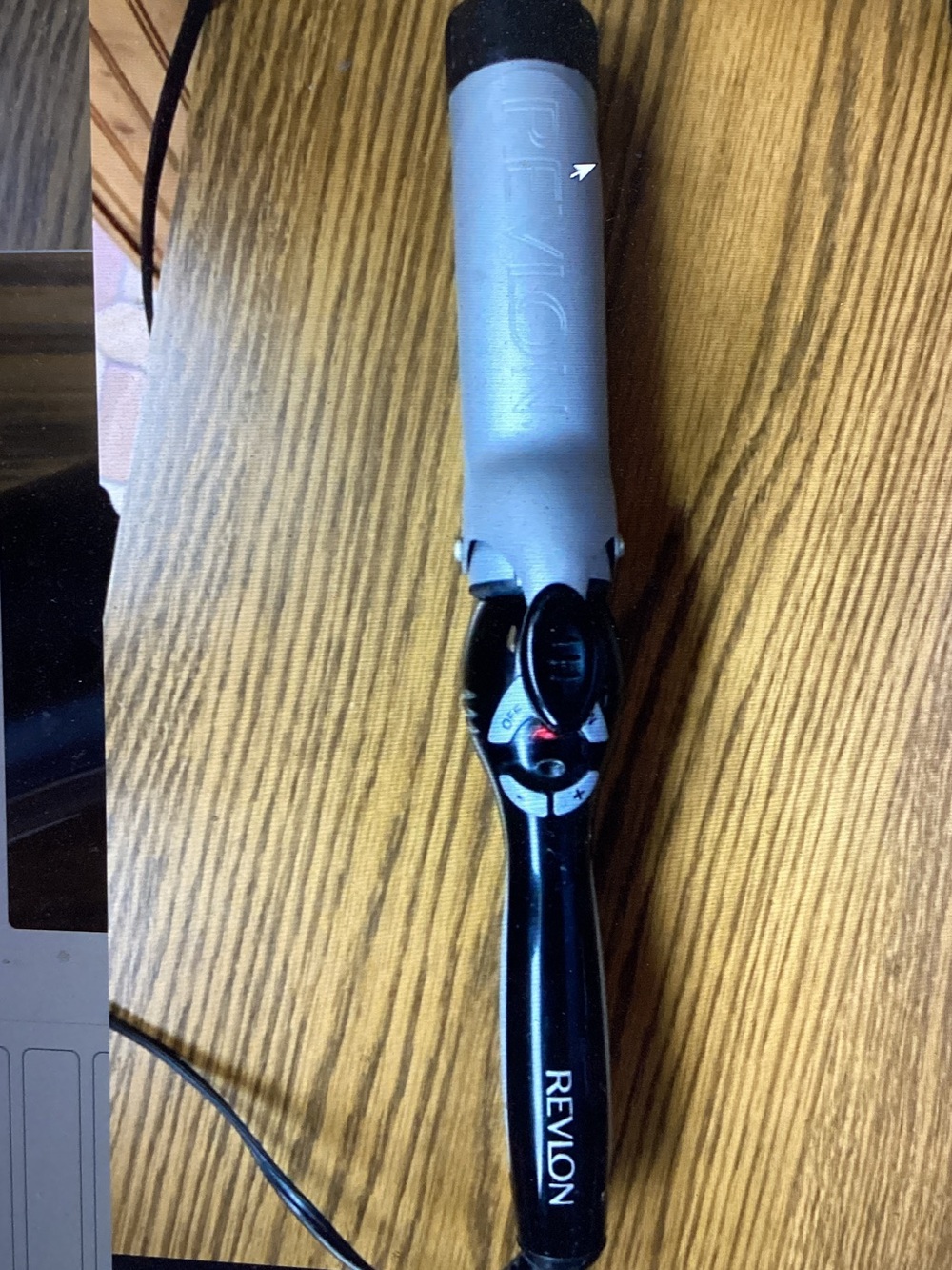 Revlon Silver and Black Curling Iron